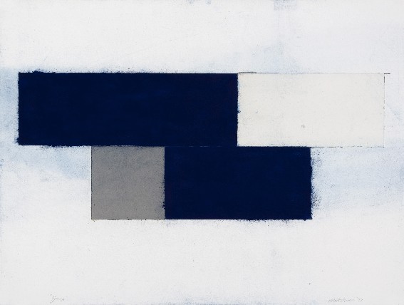 John Mitchell, Gauge series, 1977, , 63 x 82 cm